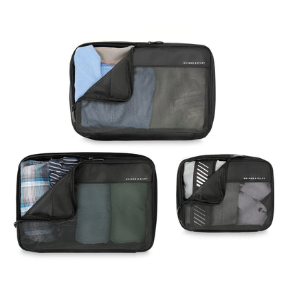 Briggs & Riley Carry-On Packing Cube Set - Black