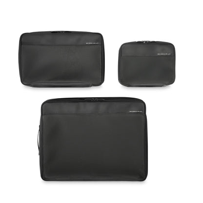 Briggs & Riley Travel Essentials Check in Packing Cube Set - Black