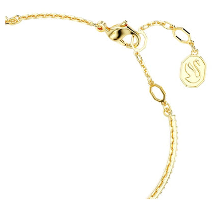 Swarovski Chroma Bangle Heart, Red, Gold-Tone Plated