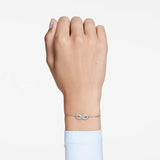Swarovski Hyperbola Bracelet, Infinity, White, Rhodium Plated — 5679664 — view 5