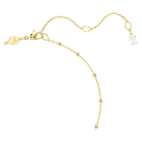 Swarovski Imber Y Necklace, Round Cut, White, Gold-tone Finish — 5684510 — view 4