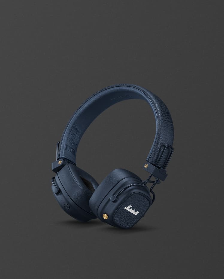 Marshall Major V On-Ear Headphones - Midnight Blue
