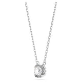 Swarovski Stilla Set, Round Cut, White, Rhodium Plated — 5647663 — view 5