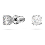 Swarovski Stilla Set, Round Cut, White, Rhodium Plated — 5647663 — view 6