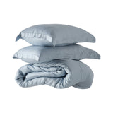 Hush Iced Cooling Bamboo Duvet Cover & Pillow Sham Set - Arctic Blue main packshot