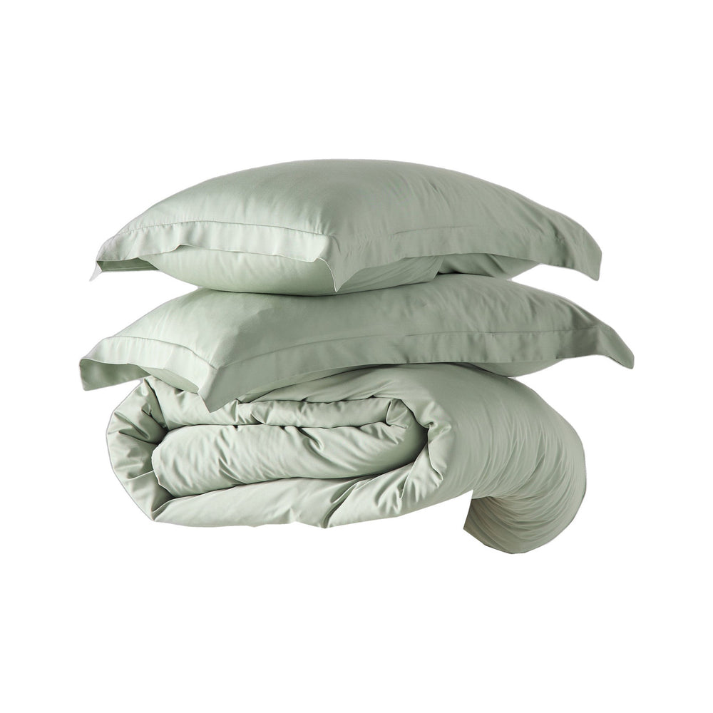 Hush Iced Cooling Bamboo Duvet Cover & Pillow Sham Set - Sage main packshot