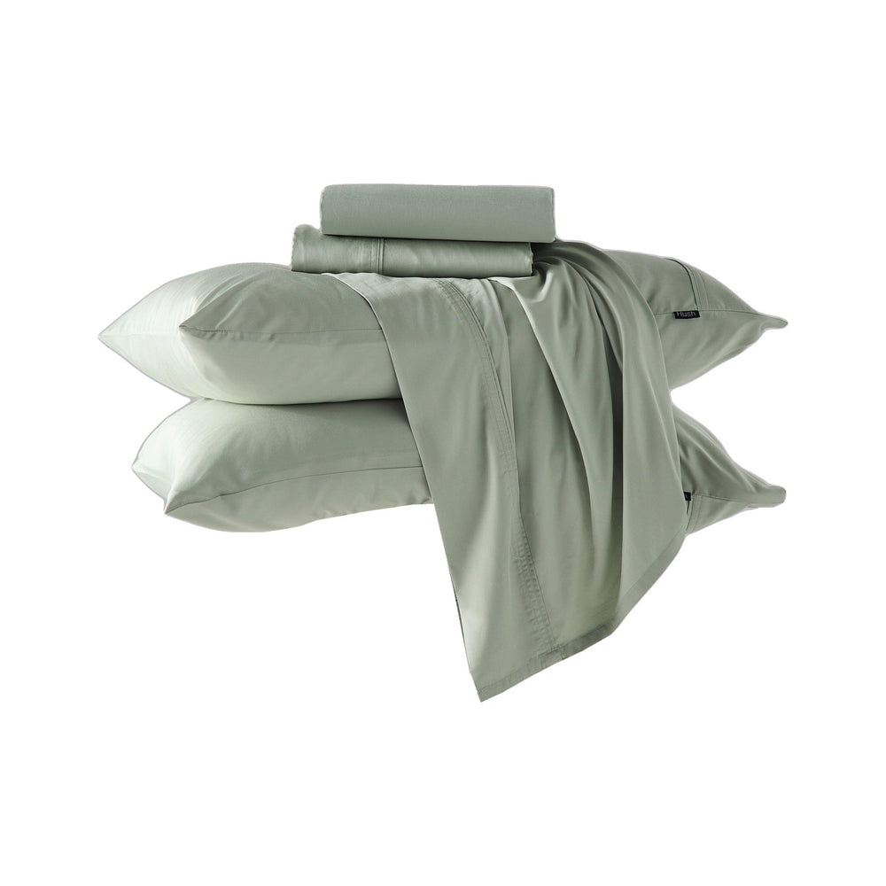 Hush Iced Cooling Bamboo 4pc Sheet Set - Sage main packshot