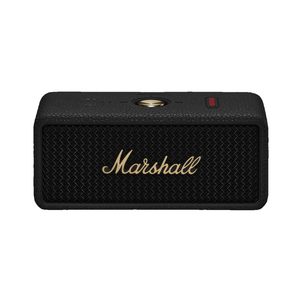 Marshall Emberton III Portable Bluetooth Speaker - Black & Brass main packshot