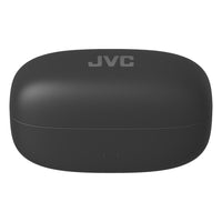 JVC Nearphones Wireless Open-Earcuffs Headphones - Coal Black — JVC HA-NP1T B case close