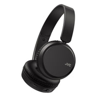 JVC Deep Bass Wireless On-Ear Headphones with Mic & Remote - Carbon Black — HA-S36W-B