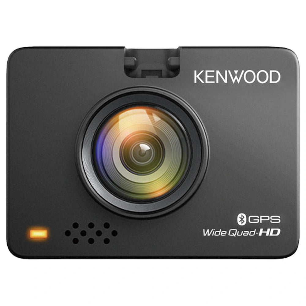 Kenwood 4K HD Dash Cam with 2" Display GPS WiFi and Rear-View Cam