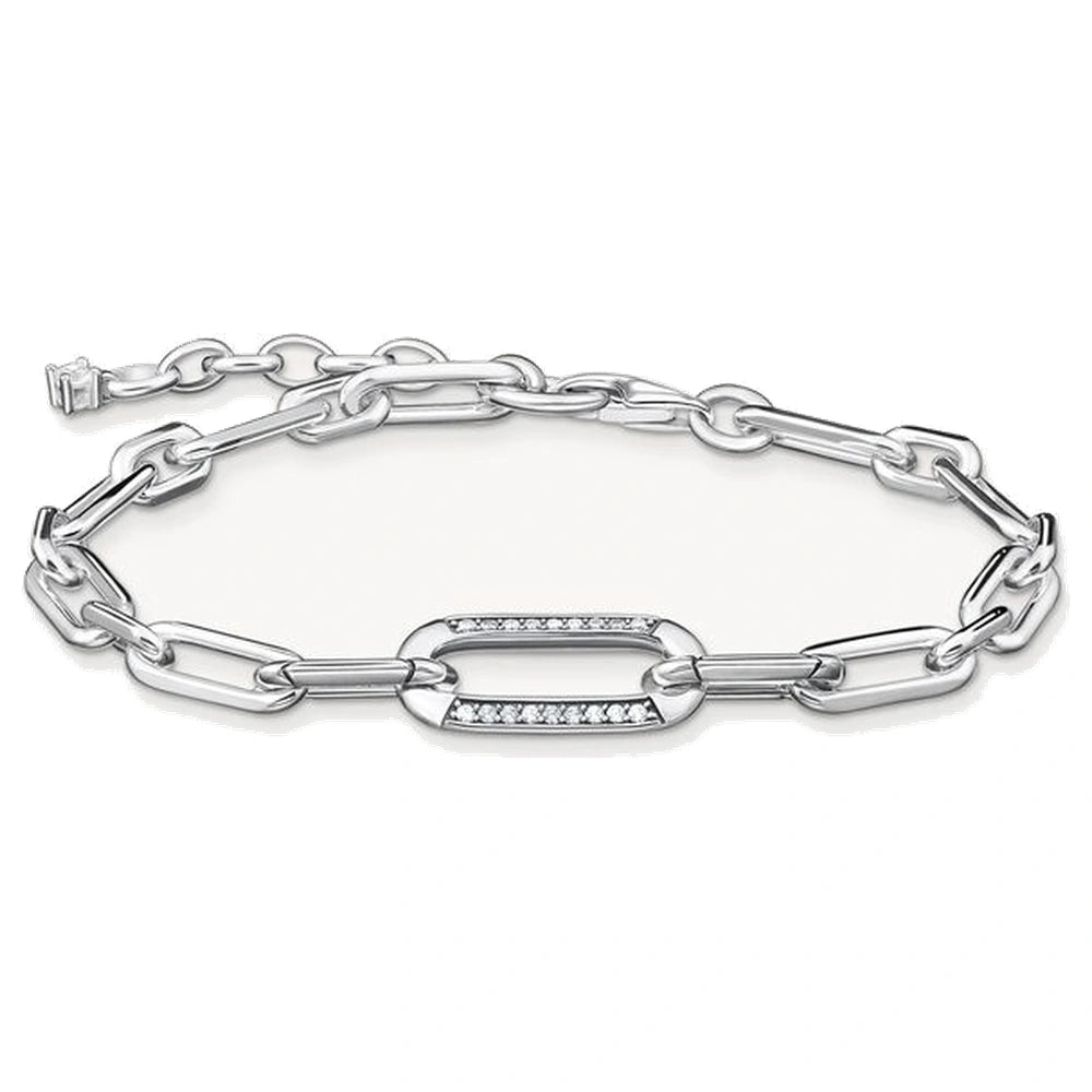 Thomas Sabo Anchor Chain Links Silver Bracelet