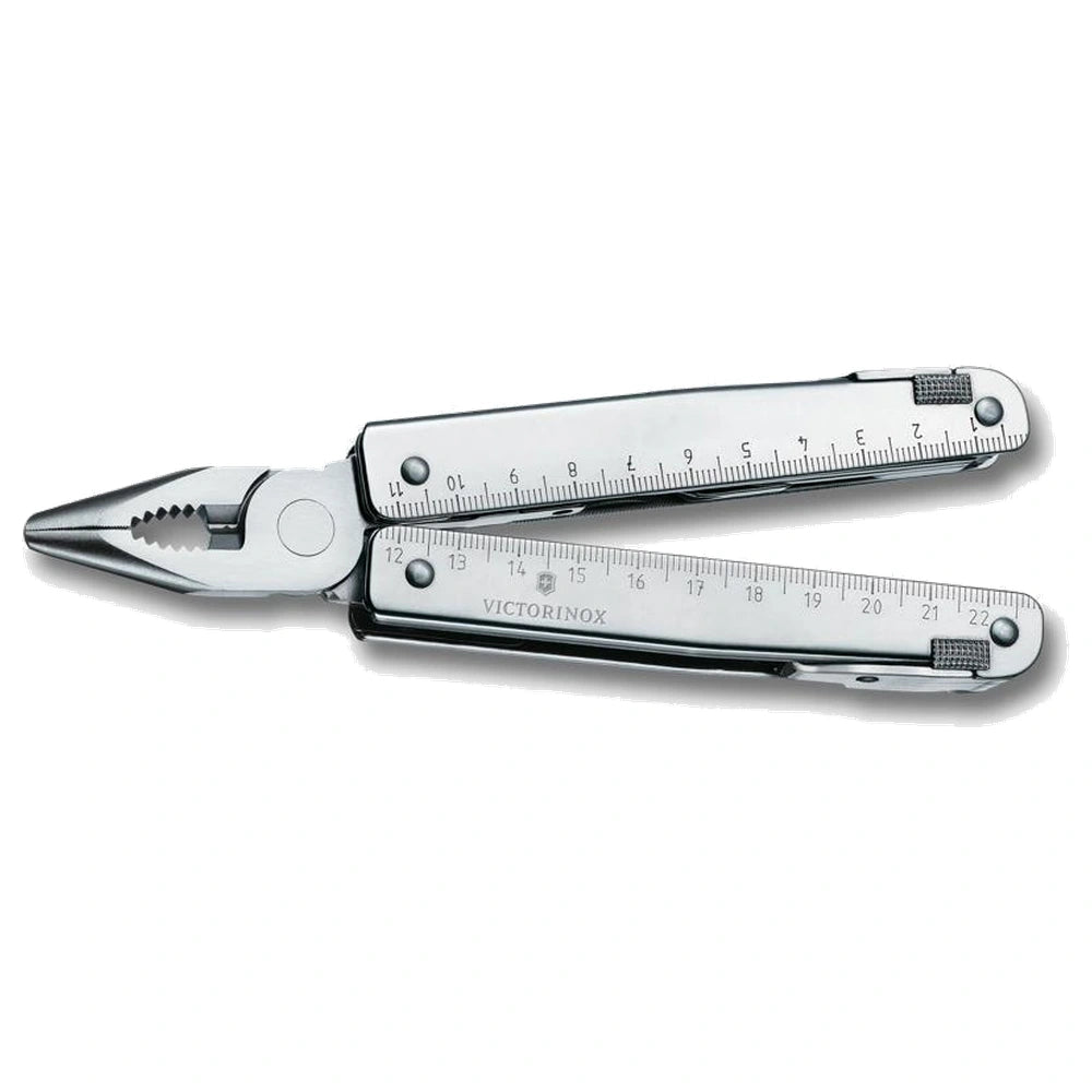 Outil multifonction Victorinox Swiss Tool X – Argent/Argent