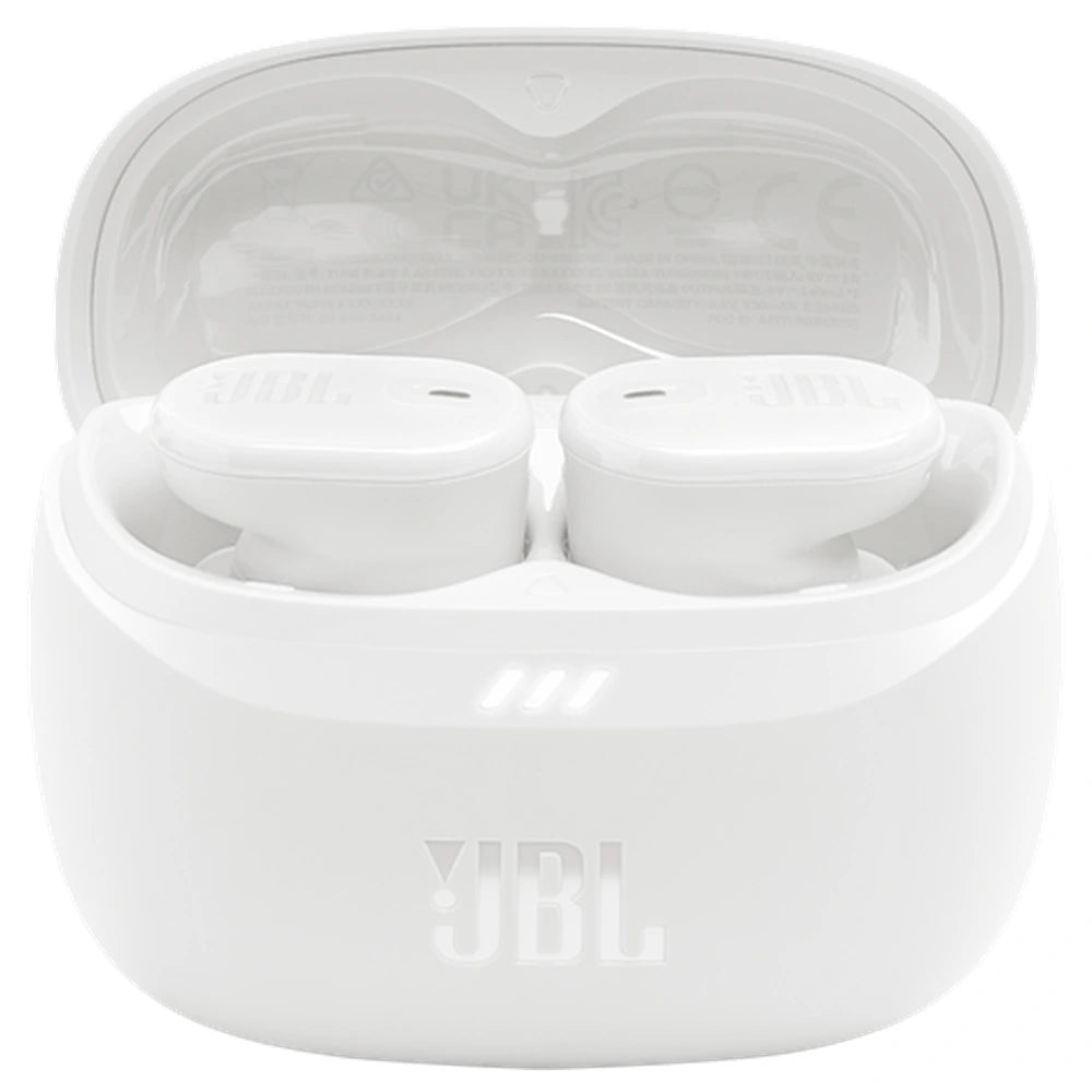 Écouteurs sans fil à réduction de bruit JBL Tune Buds 2 - Blanc