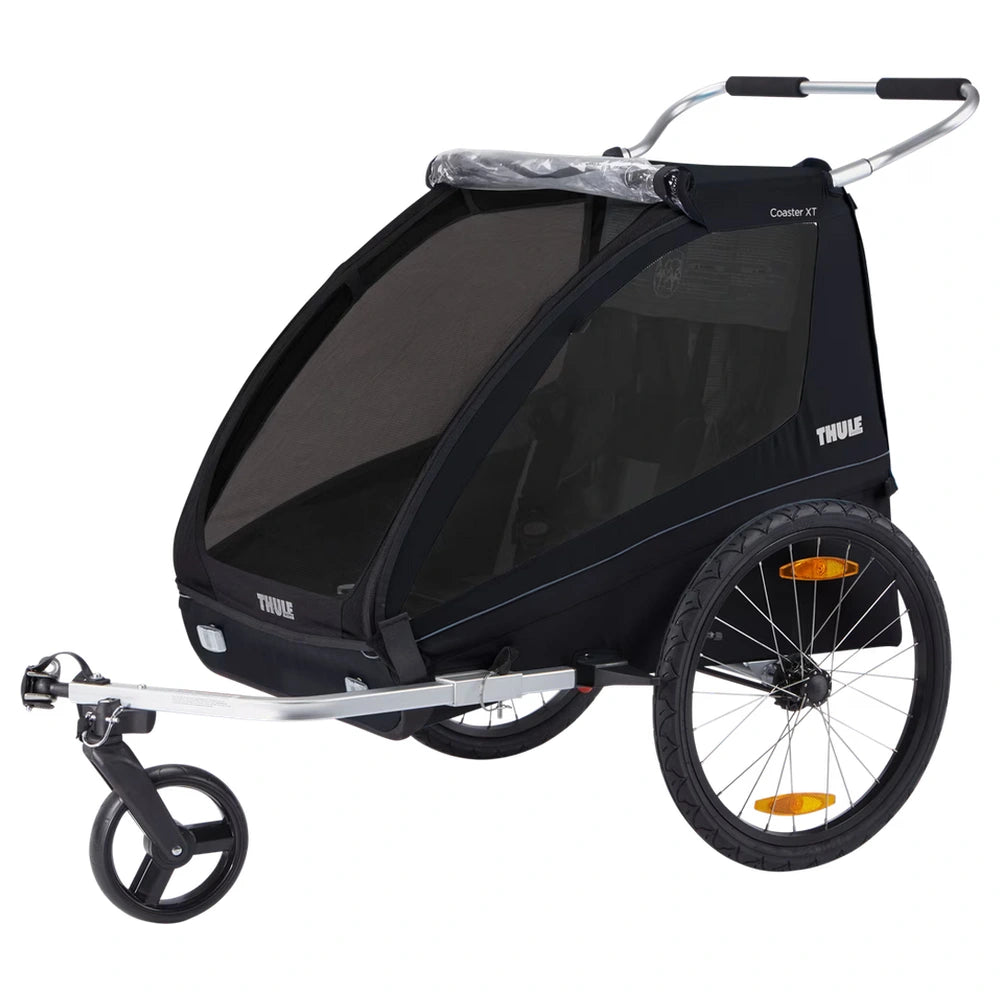 Thule Coaster XT 2-Seat Bicycle Trailer & Stroller - Black