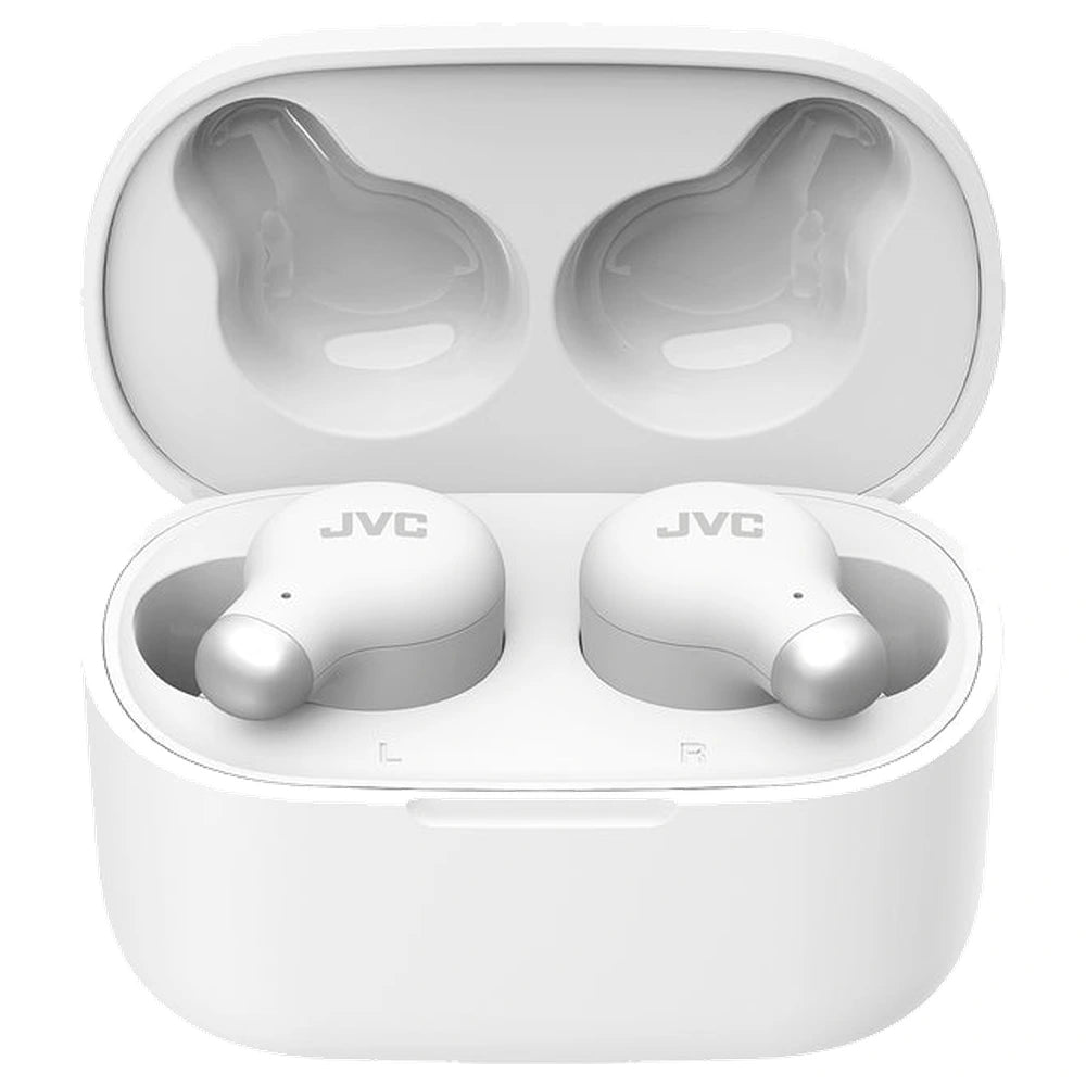 Écouteurs intra-auriculaires sans fil à réduction de bruit JVC True Wireless – Blanc