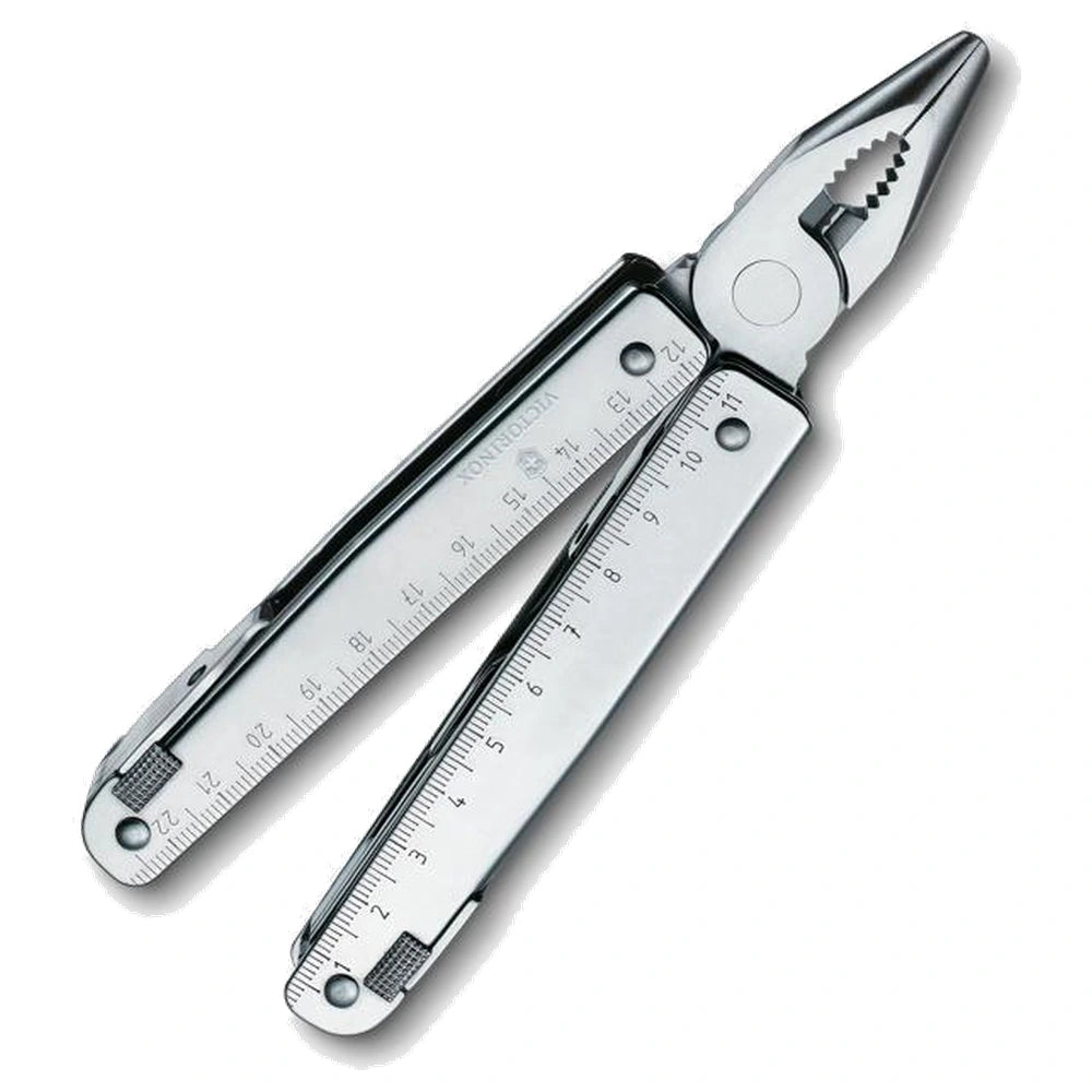 Outil multifonction Victorinox Swiss Tool X – Argent/Argent
