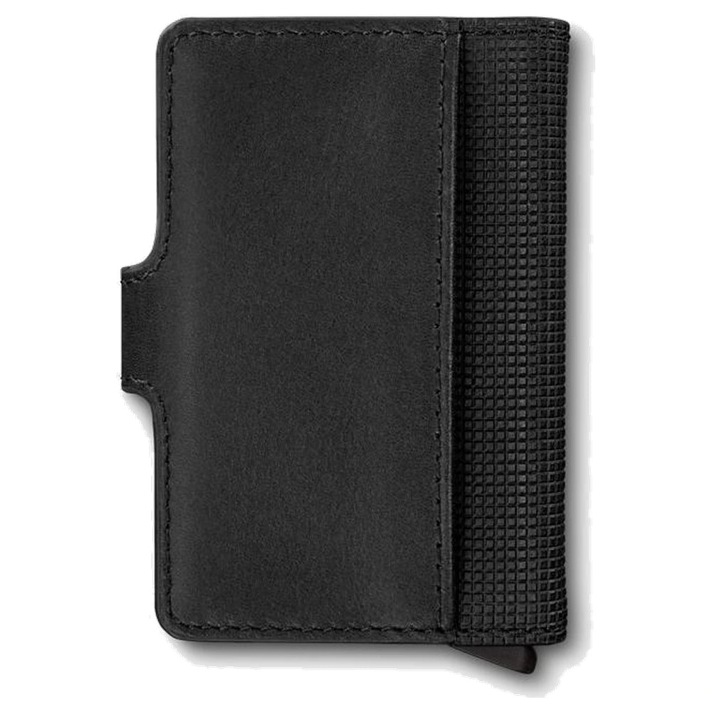 Victorinox Altius Secrid Leather Essential Card Wallet -Black
