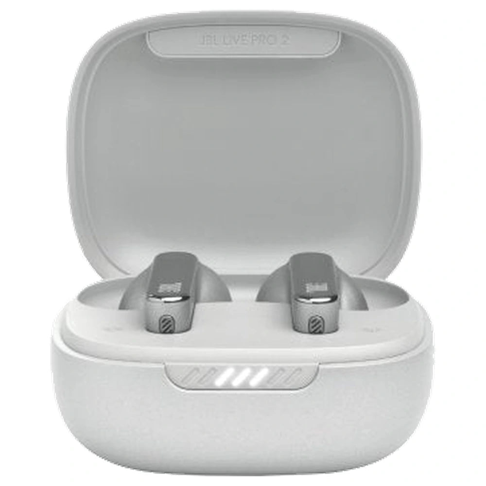 JBL Live Pro 2 True Wireless Noise-Canceling Earbuds - Silver