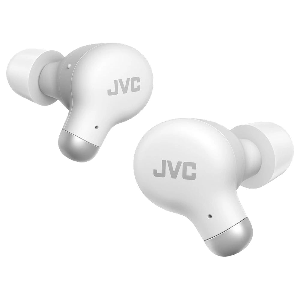 Écouteurs intra-auriculaires sans fil à réduction de bruit JVC True Wireless – Blanc