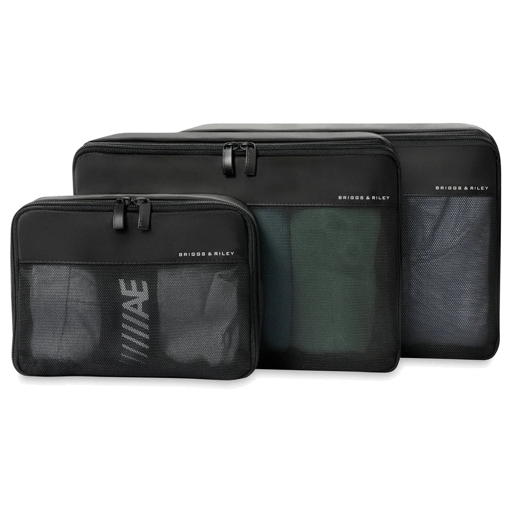 Briggs & Riley Carry-On Compression Packing Cube Set - Black