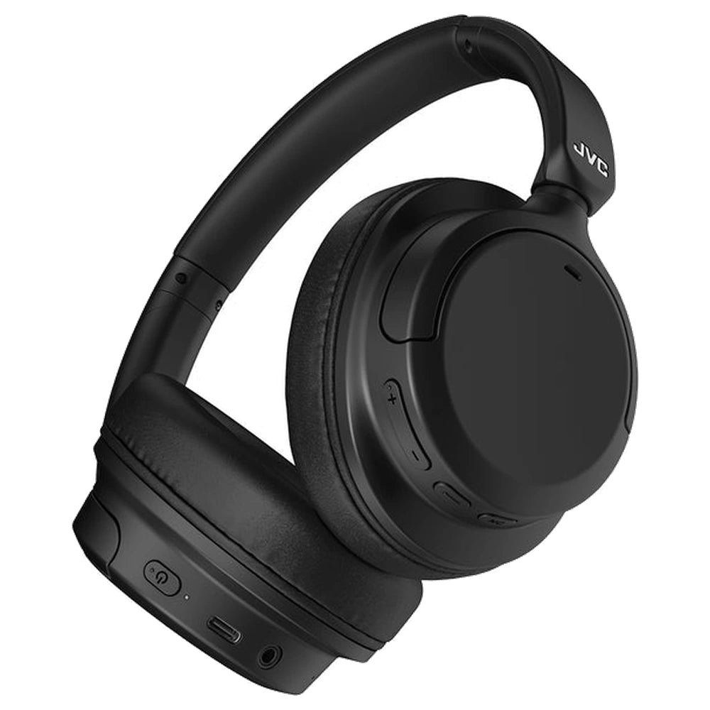 Casque sans fil supra-auriculaire hybride à réduction de bruit JVC - Noir