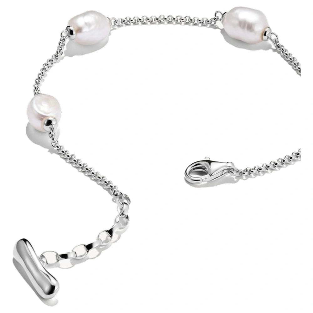 Thomas Sabo Silver Bracelet with Fresh Water Pearls