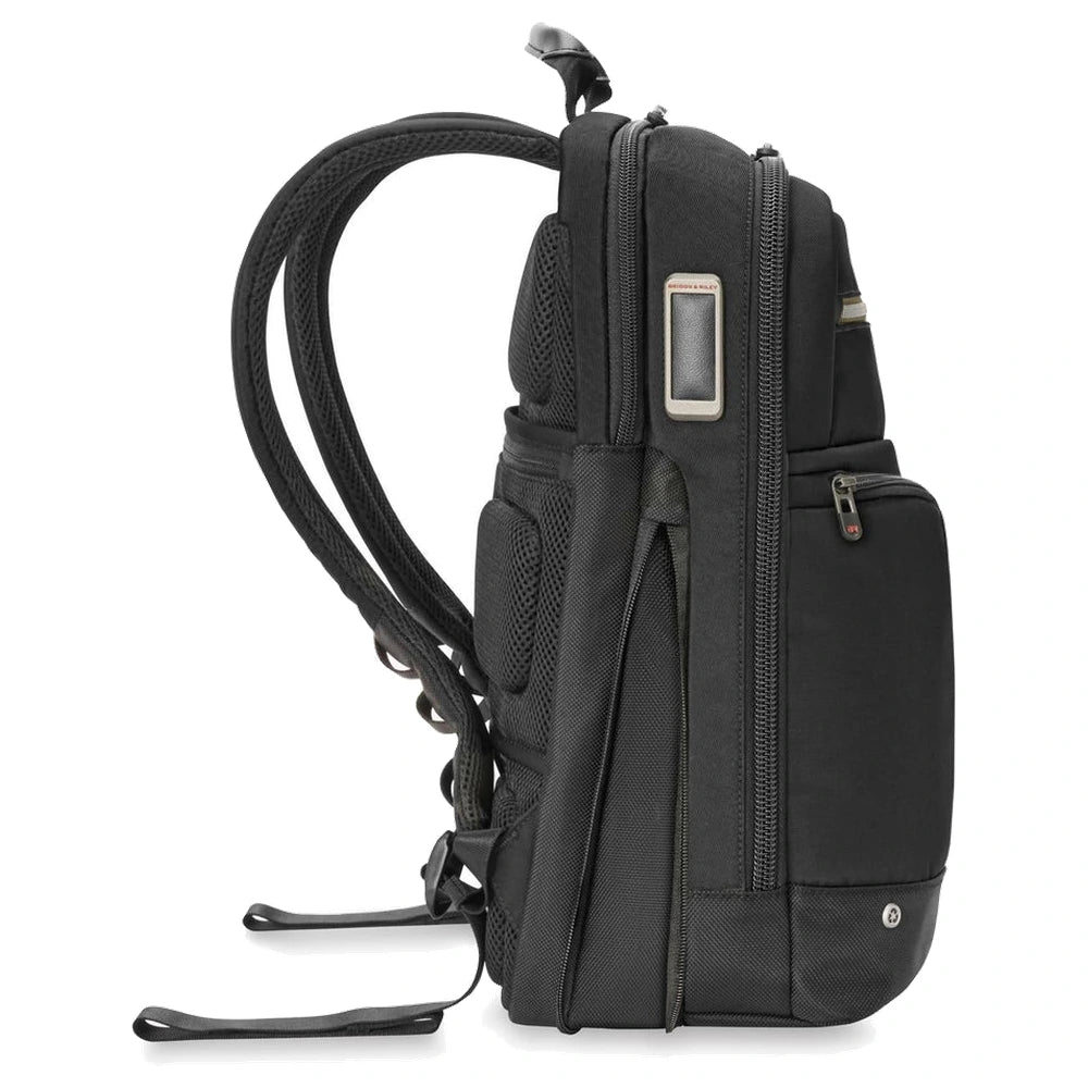 Sac à dos extensible et fin HTA recyclé Briggs & Riley - Noir