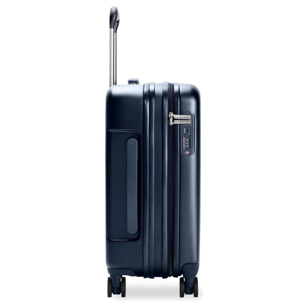 Briggs & Riley Sympatico Valise cabine internationale extensible à roulettes - Bleu marine
