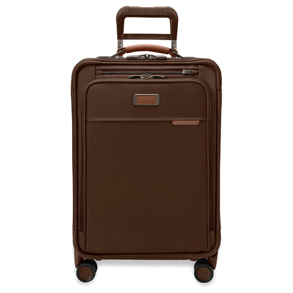 Briggs & Riley Baseline Essential 56cm Carry-On Expandable Spinner - Chocolate