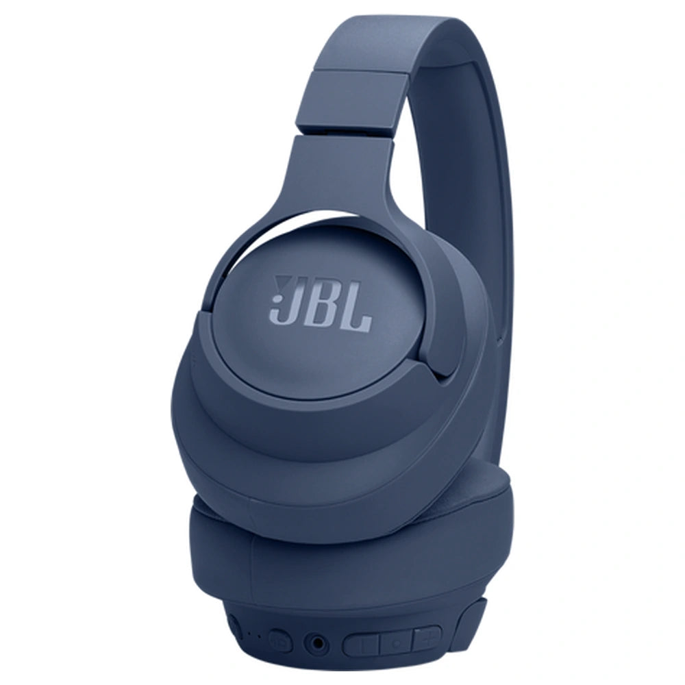 Casque supra-auriculaire sans fil à réduction de bruit adaptative JBL Tune 770NC - Bleu