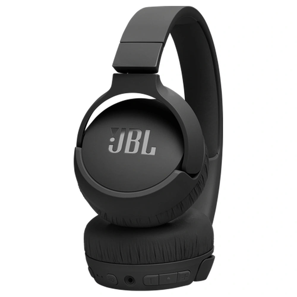 JBL Tune 670 Adaptive Noise-Canceling with Smart Ambient Wireless On-Ear Headphones - Black