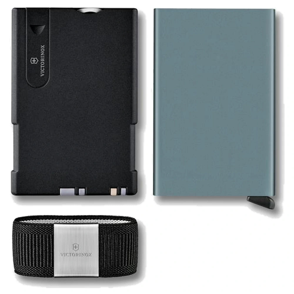 Victorinox Swiss Army Smart Card Wallet - Sharp Gray