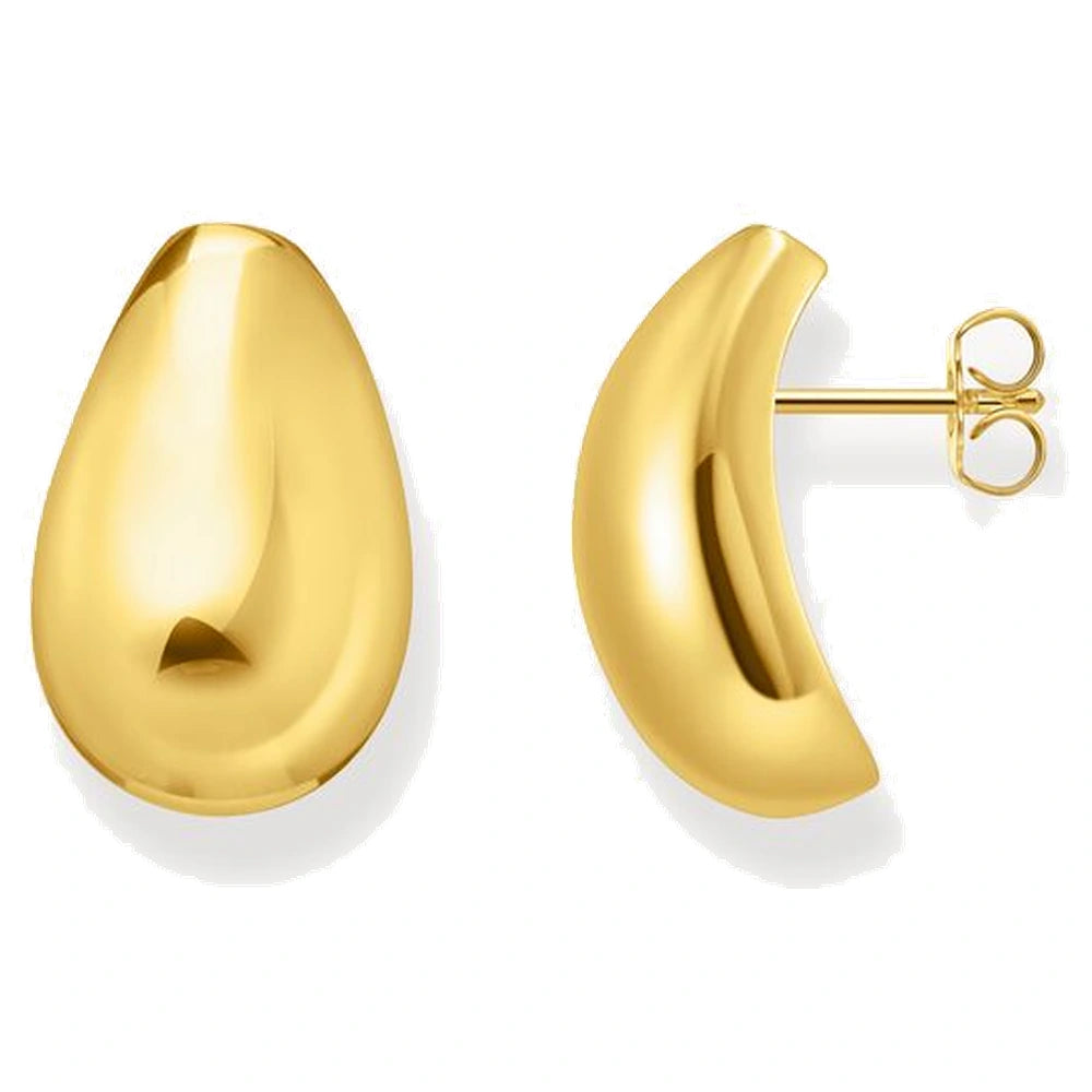 Thomas Sabo Drop Shape Gold-Plated Earrings