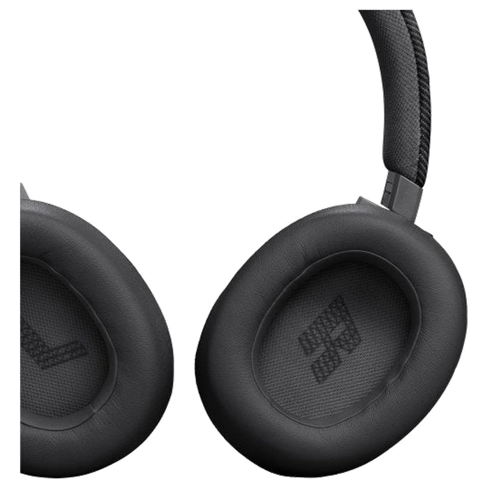 JBL LIVE 770 Wireless True Adaptive Noise-Canceling Over-Ear Headphones - Black