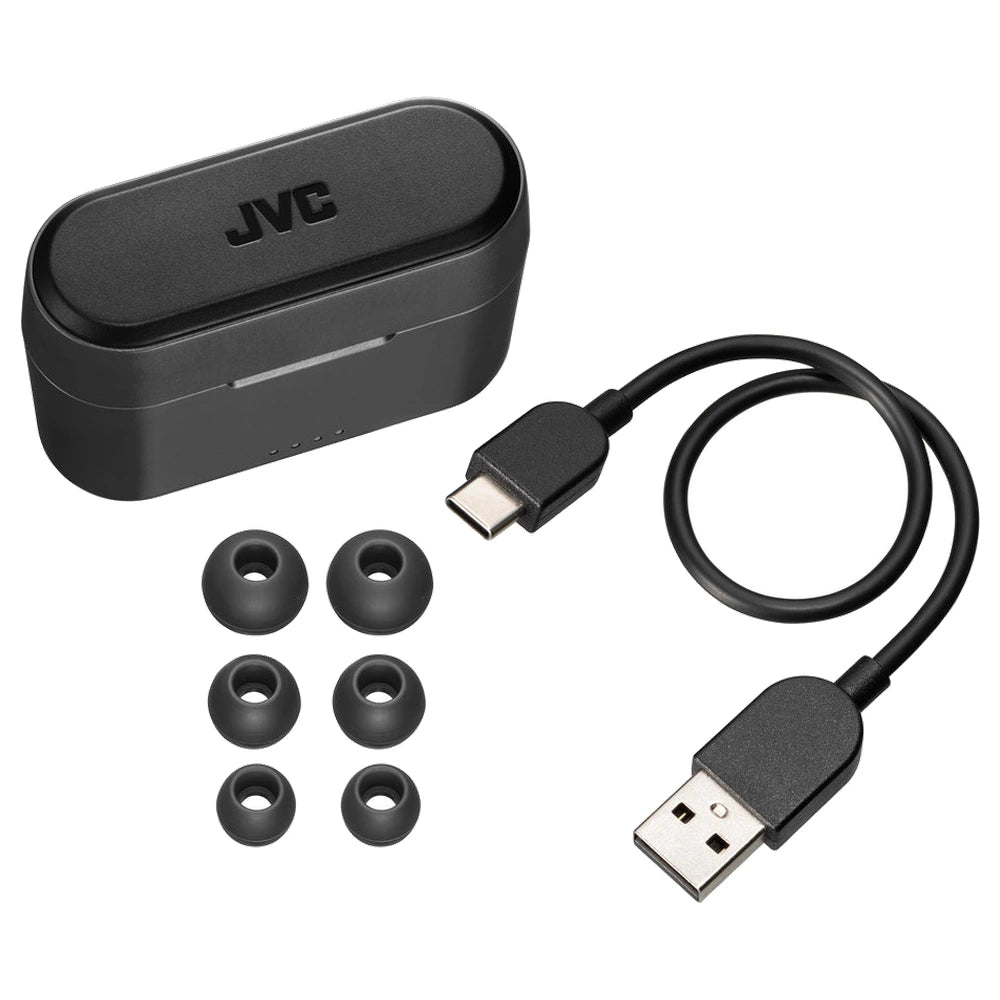 JVC Riptidz True Wireless In-Ear Headphones - Olive Black