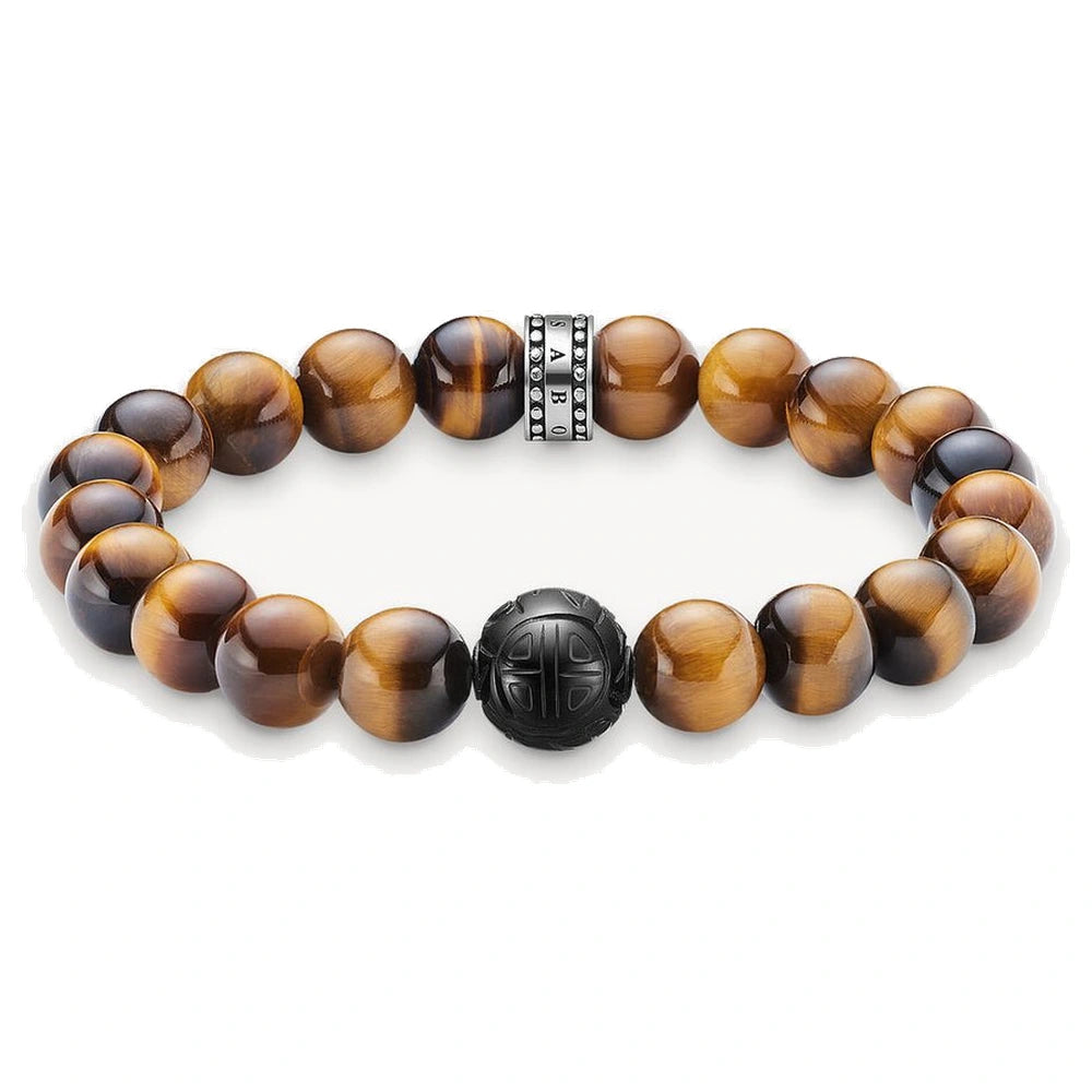 Bracelet Thomas Sabo Rebel at Heart perles œil de tigre