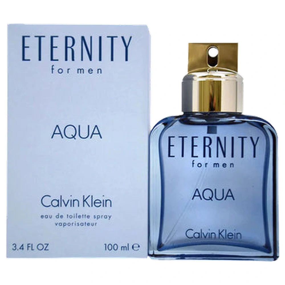 Calvin Klein Eternity Aqua Mens 100ml Eau de Toilette Spray