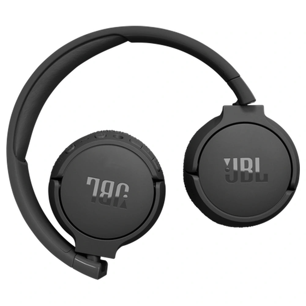 JBL Tune 670 Adaptive Noise-Canceling with Smart Ambient Wireless On-Ear Headphones - Black
