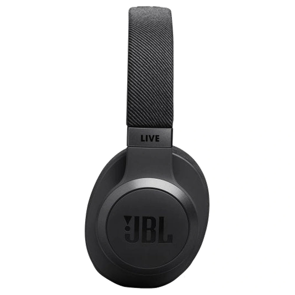 JBL LIVE 770 Wireless True Adaptive Noise-Canceling Over-Ear Headphones - Black