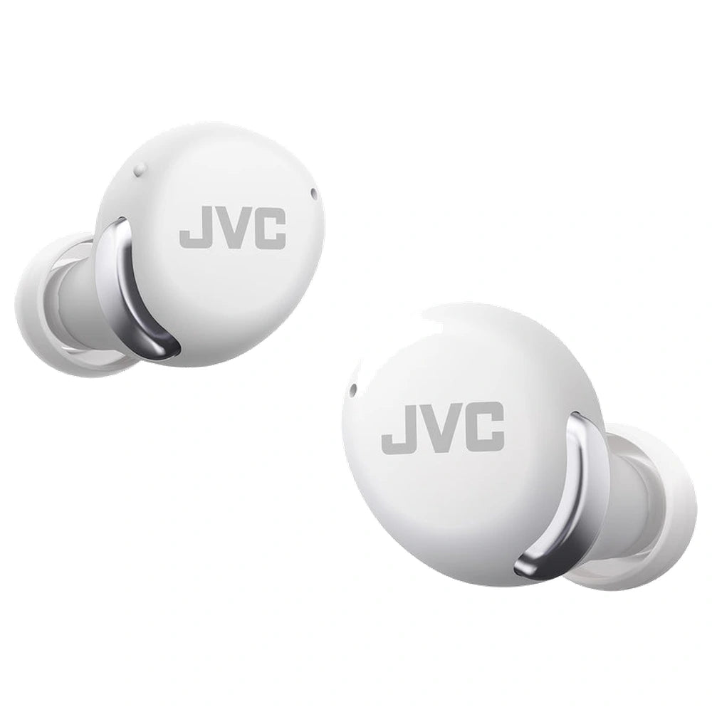Nouveaux écouteurs intra-auriculaires compacts sans fil à réduction de bruit active JVC - Blanc
