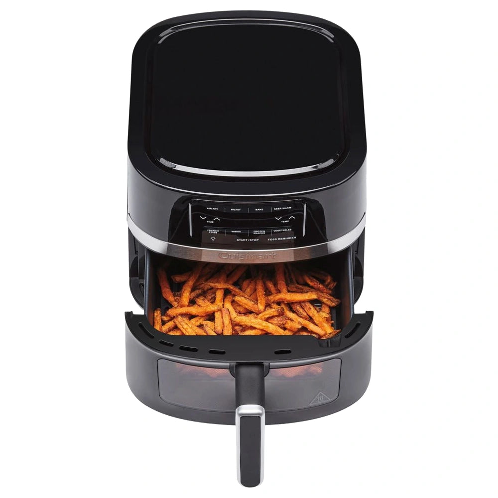 Friteuse à air Cuisinart, friteuse à panier de 4,2 litres avec 4 fonctions de cuisson