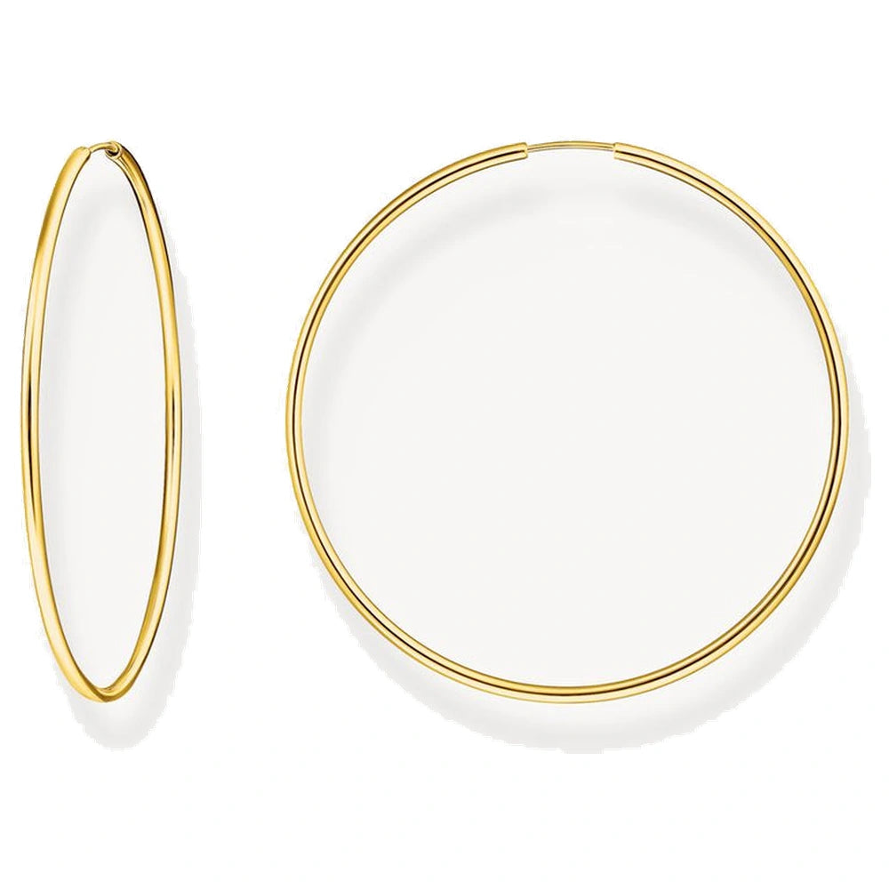 Créoles Thomas Sabo grand anneau doré