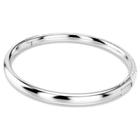 Bracelet Swarovski Meteora, pavé Neige, blanc, plaqué de rhodium