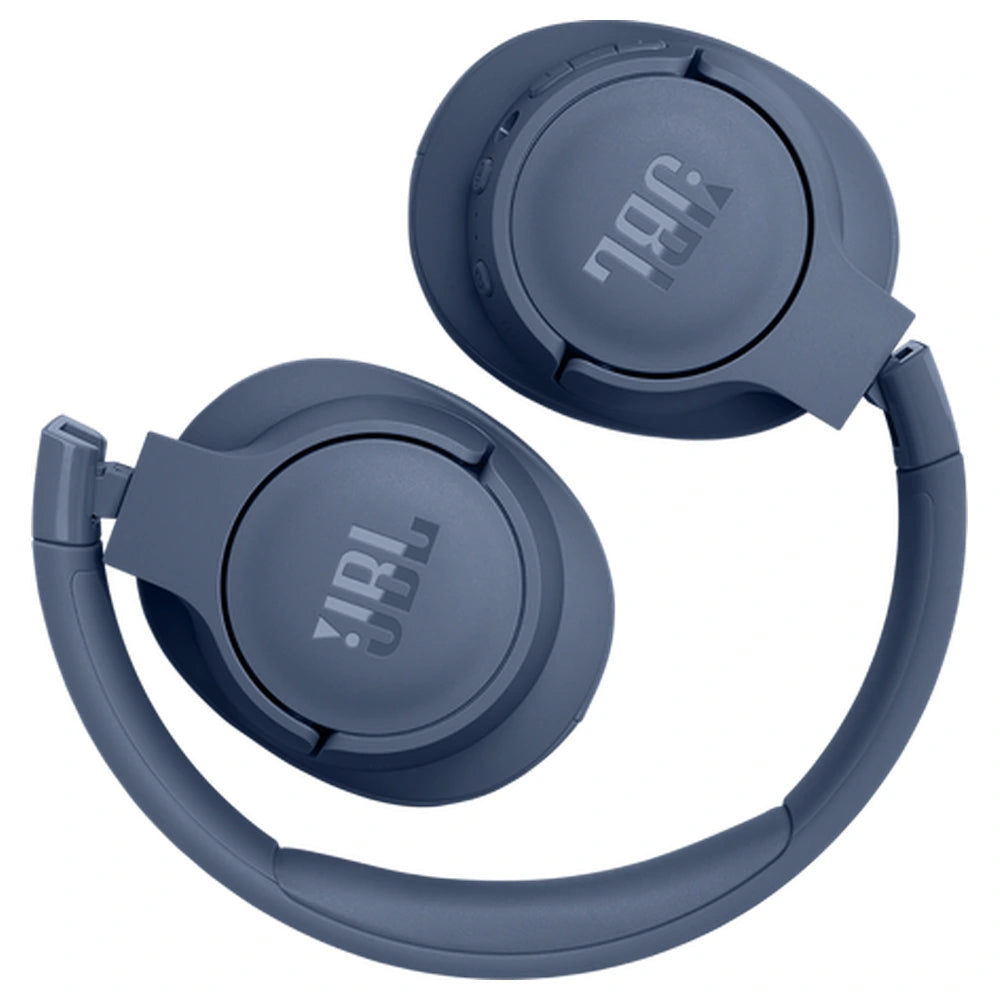 Casque supra-auriculaire sans fil à réduction de bruit adaptative JBL Tune 770NC - Bleu