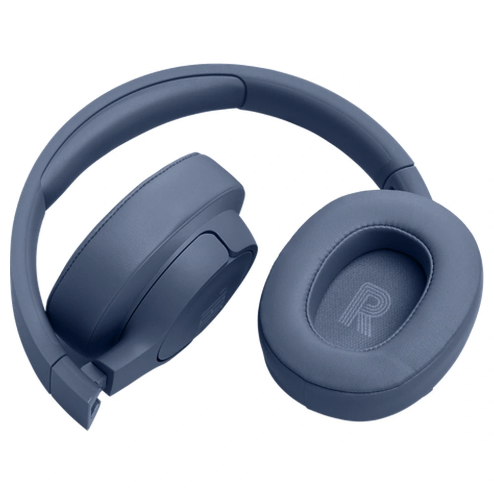 Casque supra-auriculaire sans fil à réduction de bruit adaptative JBL Tune 770NC - Bleu