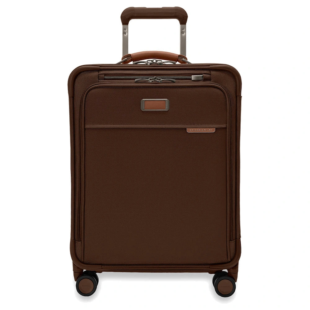 Briggs & Riley Baseline Global 53cm Carry-On Expandable Spinner - Chocolate