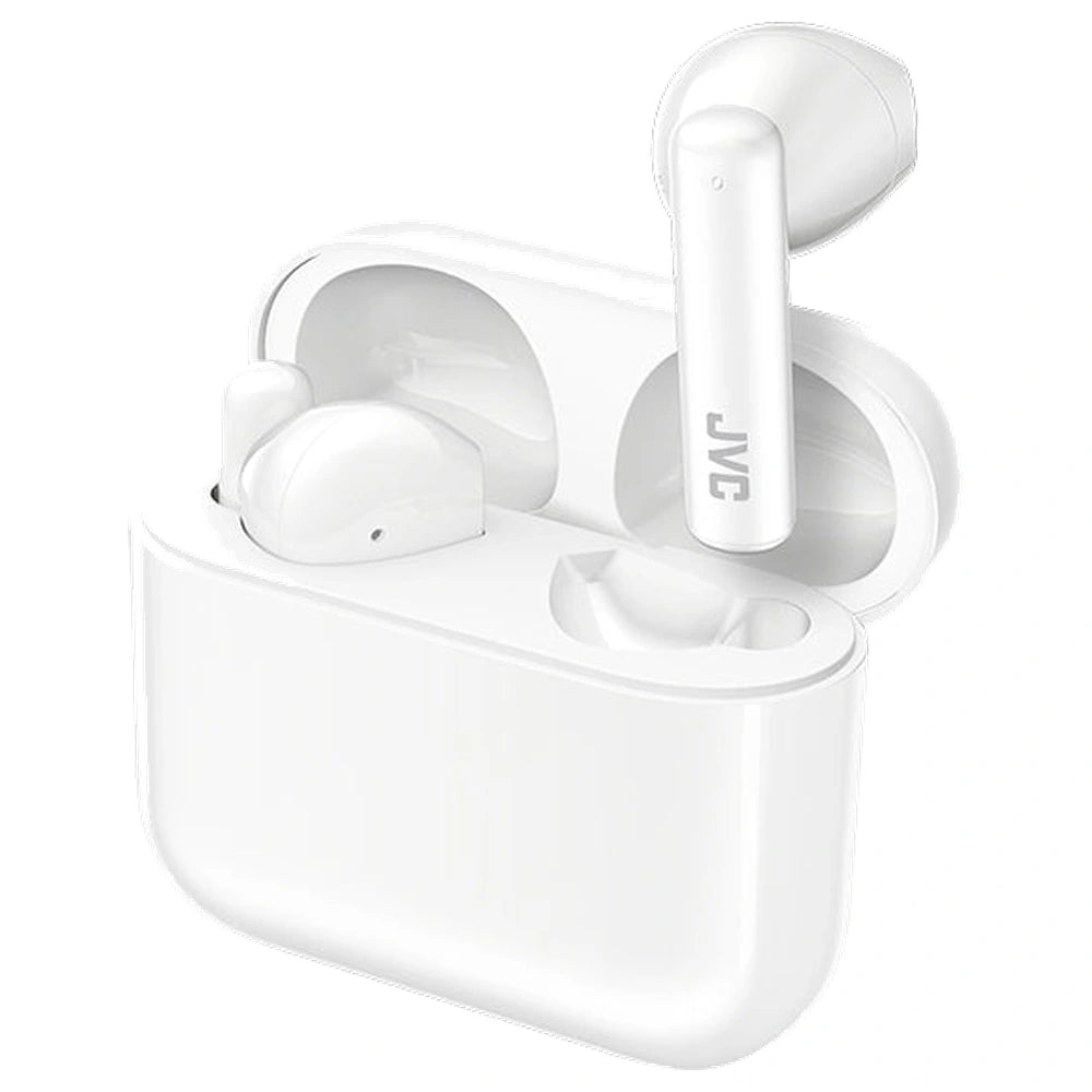 JVC Lightweight True Wireless Earbuds - Coconut White