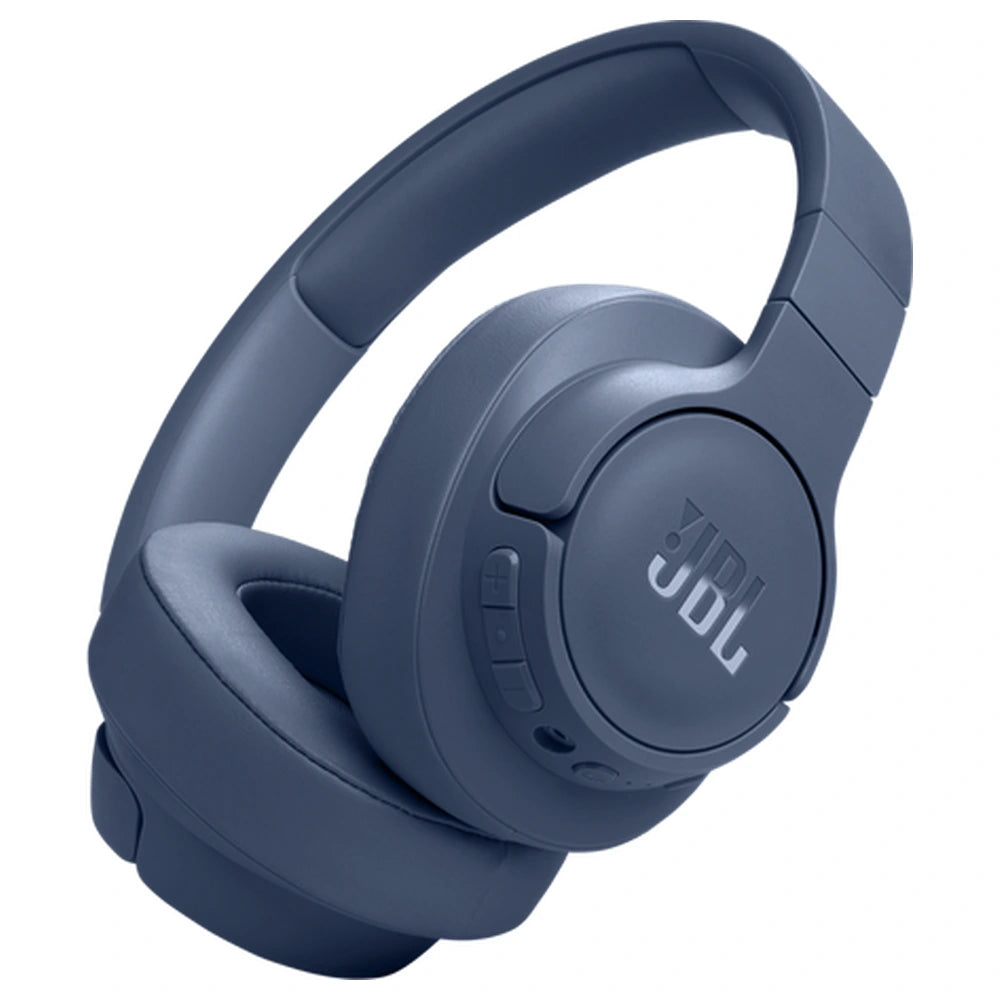 Casque supra-auriculaire sans fil à réduction de bruit adaptative JBL Tune 770NC - Bleu