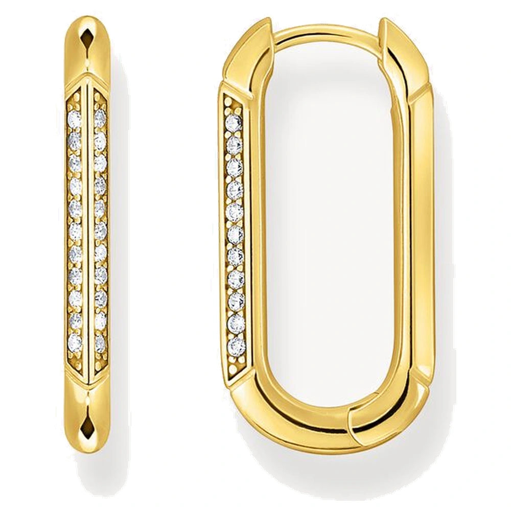 Thomas Sabo Gold Loop Earrings